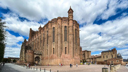 römisch-katholische Sankt-Cäcilia-Kathedrale in  ALBI